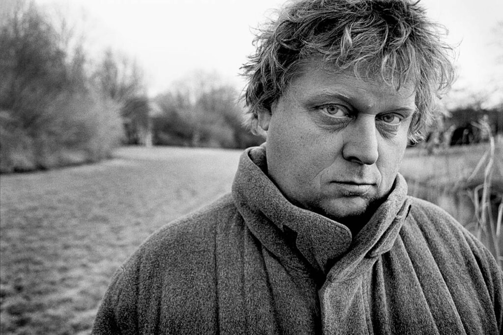 Retrato de Theo Van Gogh. Fotografía de André Bakker.