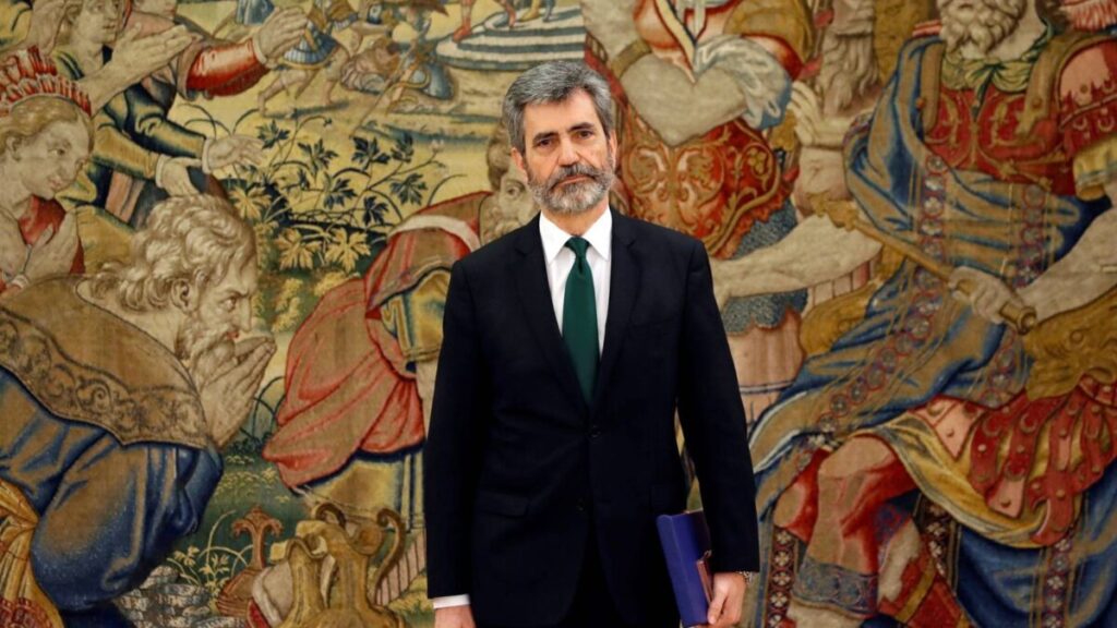 Carlos Lesmes, presidente del Tribunal Supremo y del Consejo Gral. del Poder Judicial. Fotografía de archivo.