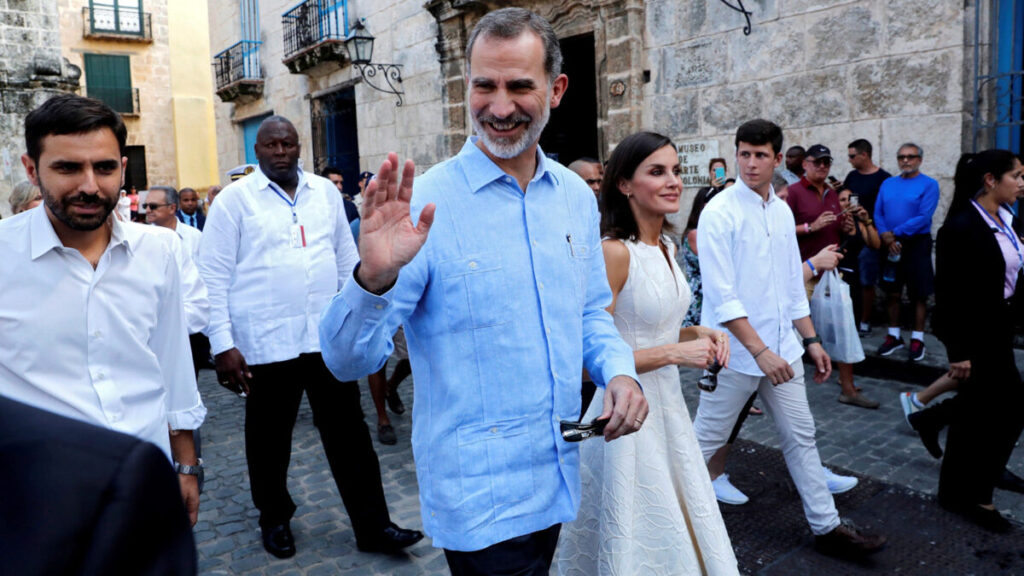 En la imagen, Felipe VI y Letizia Ortiz durante su visita oficial a Cuba. Fotografía: Juan Carlos Hidalgo.