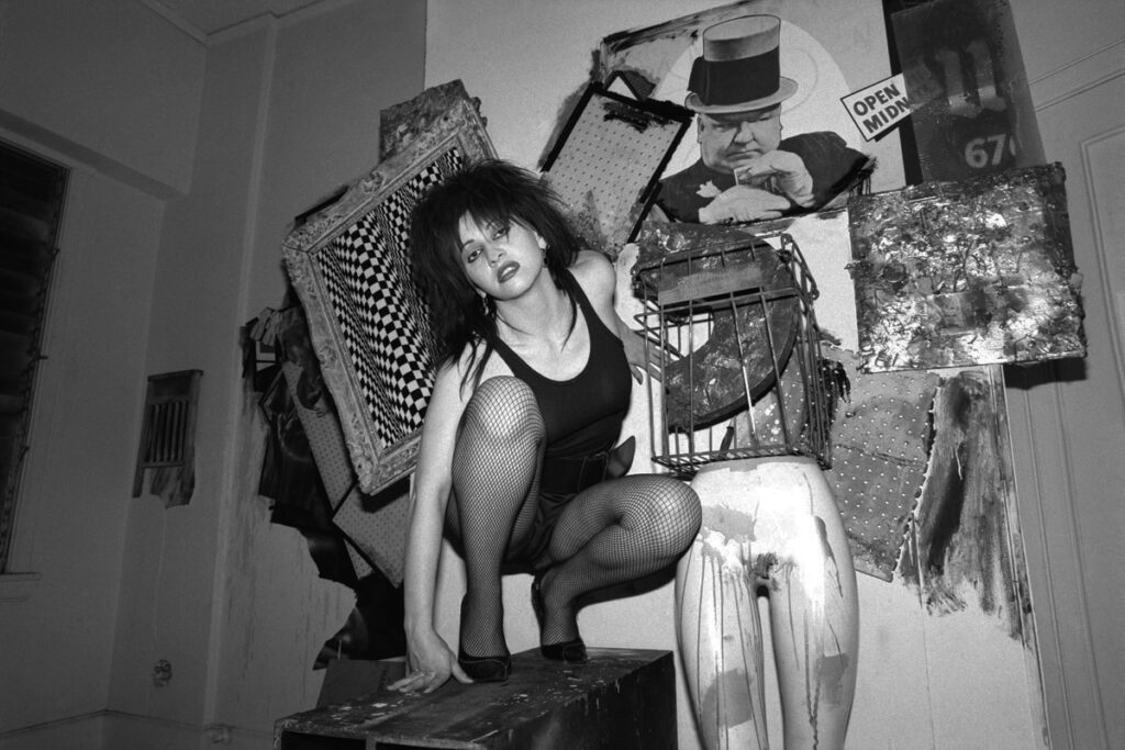 Retrato de la artista neoyorquina Lydia Lunch. Fotografía: Richard Kern.