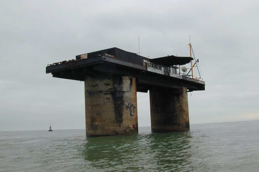 Vista general del Principado de Sealand. Fotografía: Ryan Lackey.