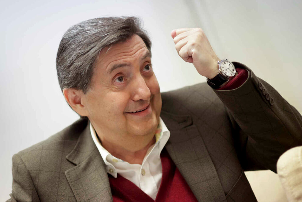 En la imagen, el periodista Federico Jiménez Losantos. Foto: Dani Pozo.