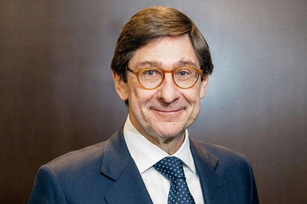 En la imagen, José Ignacio Goirigolzarri, presidente de CaixaBank. Fotografía: Ben Roberts.