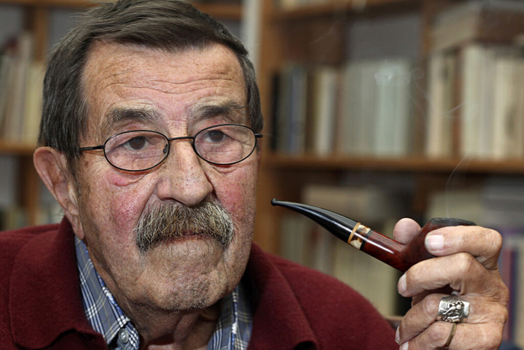 Retrato del escritor nacido en Dánzig Günter Grass. Fotografía: Eamonn McCabe.
