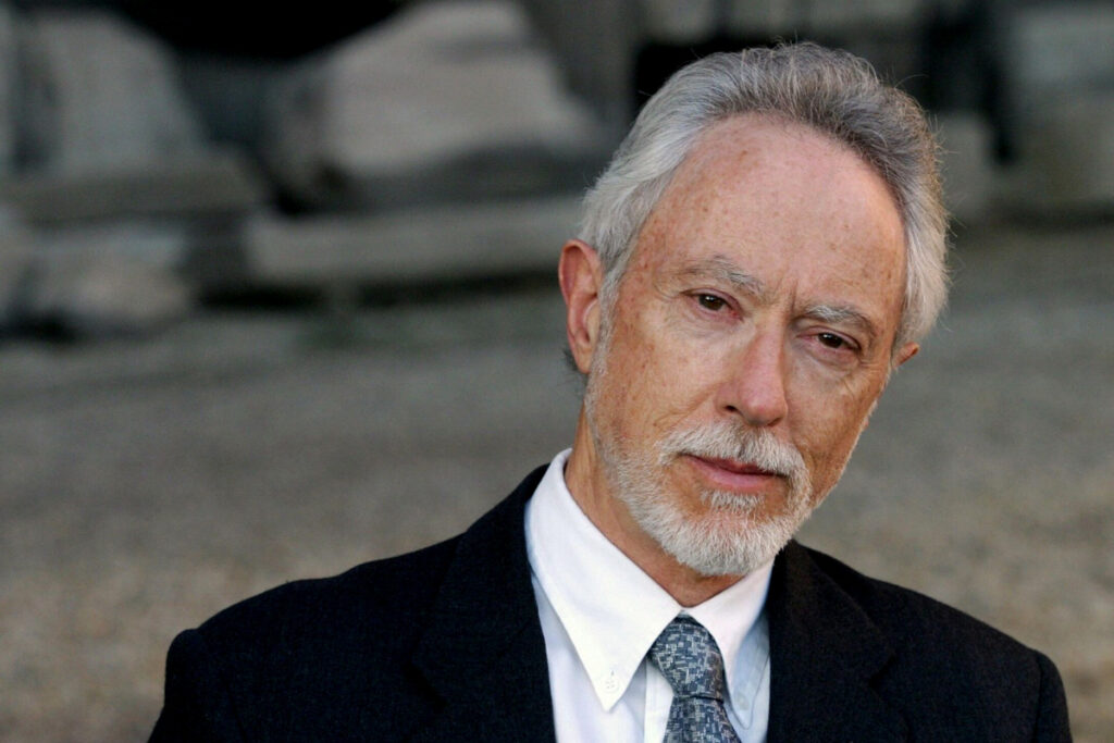 Retrato del premio Nobel de Literatura 2003 John Maxwell Coetzee. Fotografía: Tiziana Fabi.