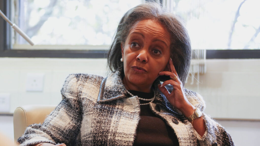 Sahle-Work Zewde, primera mujer que asume la presidencia en la historia de Etiopía. Fotografía: J. Marchand.
